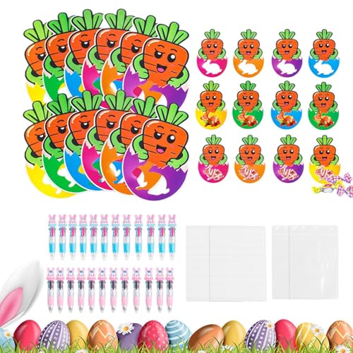 Bolsas de zanahoria para Pascua ideales para regalar bombones y detalles