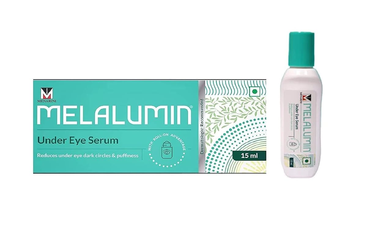 Mela luminn Under Eye Serum for Reduce Under Eye Dark Circle and Puffiness for