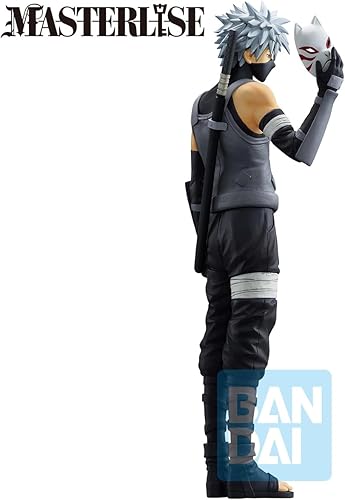 Vista 4 de Ichibansho Figure - Naruto Shippuden - Kakashi Hatake (ojos rojos que reflejan el corazón) Estatua coleccionable Masterlise Kakashi Hatake