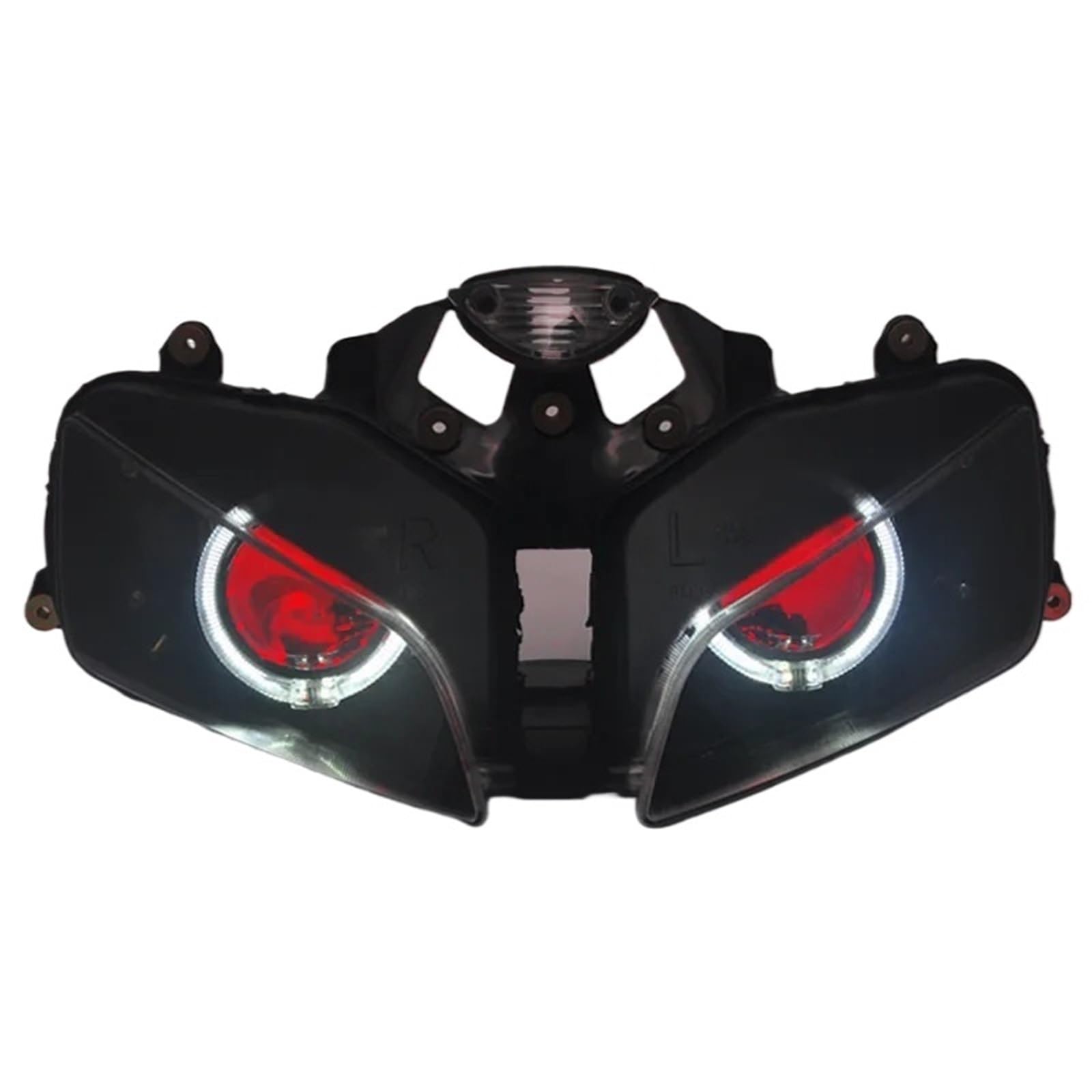 Dirt Bike Reflektor Reflektory motocyklowe Pasuje do Honda CBR600RR 2003 CBR600 RR 2004 CBR 600RR 2005 2006 reflektor motocyklowy lampa wyścigowa montaż reflektorów