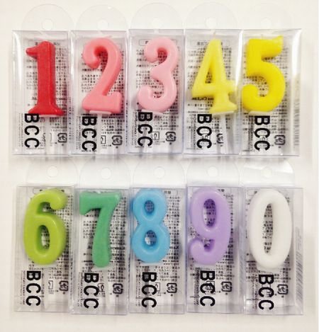 Amazon.co.jp: ナンバーキャンドル【7】T 数字ロウソク : ホーム＆キッチン
