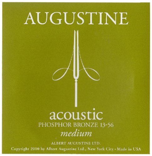 Aa Augustine Acoustic Guitar Strings (Hlacousticmedium) #TOP10