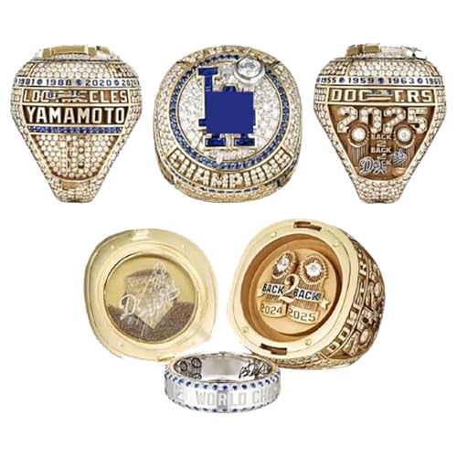 MLB チャンピオンリング 4点セット MLBワールドシリーズ連覇記念