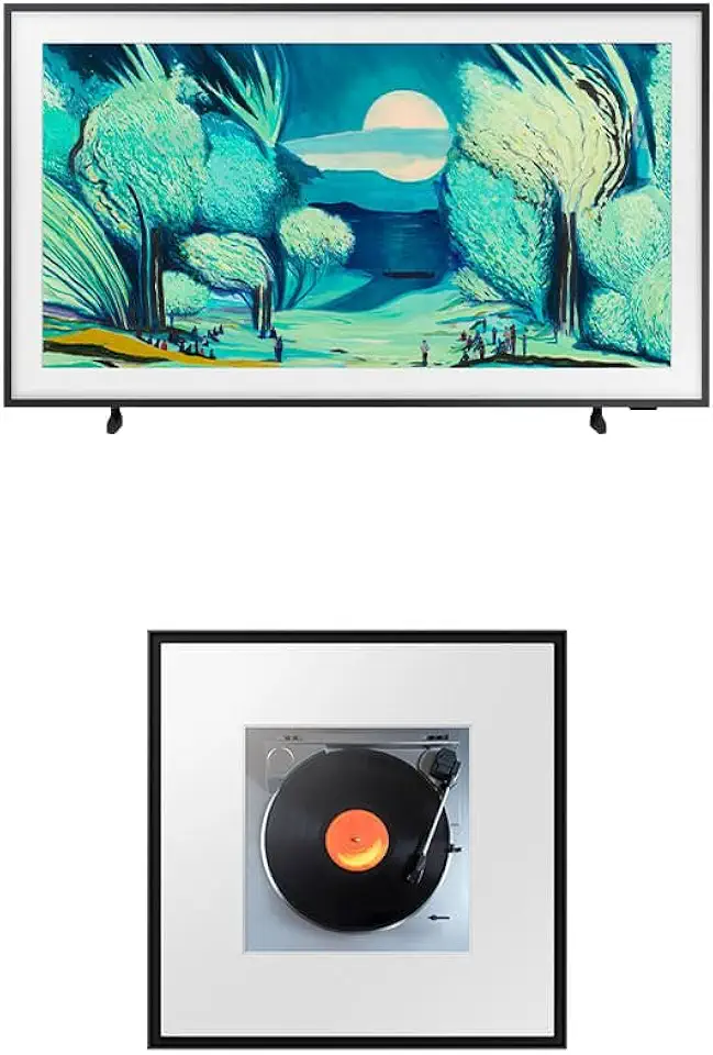 Samsung Combo Vision AI TV 55" The Frame 4K LS03F + Music Frame Samsung LS60D