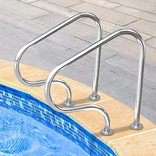 Main courante de piscine anti-glissade pour escalier de parc aquatique