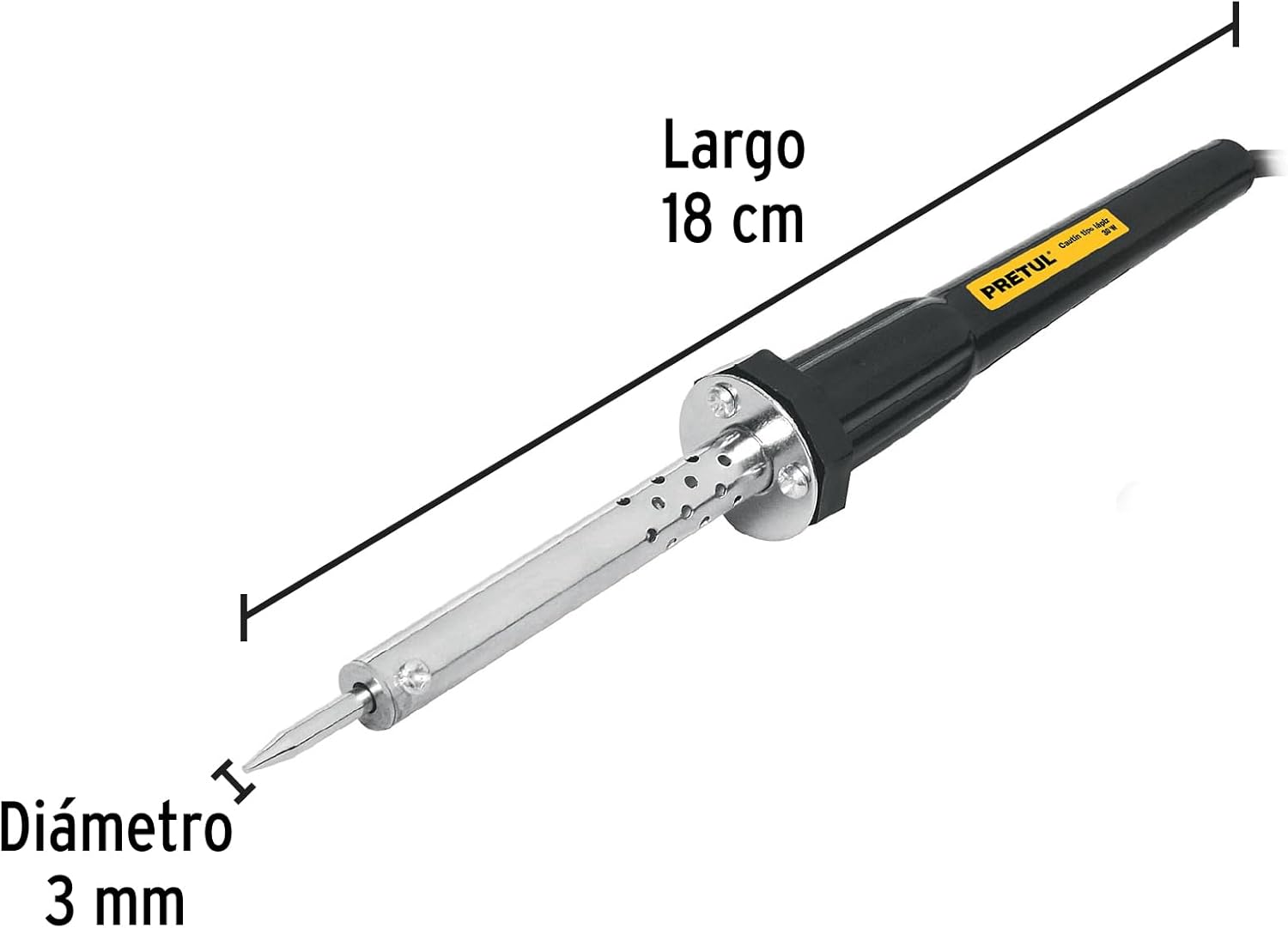 Truper 22805 / CAU-30P - 30 W Replacement and Soldering Iron, Pretul