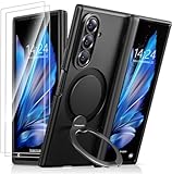BERFY for Samsung Galaxy Z Fold 7 Case with 9H Tempered Glass Screen Protector