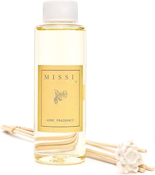 MISSI 110ml Oud-Vanilla Replacement Essence and Bamboo Stick Set