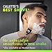 GilletteLabs with Exfoliating Bar by Gillette Razor for Men - 1 Handle, 4 Razor Blade Refills, Includes Premium Magnetic Stand