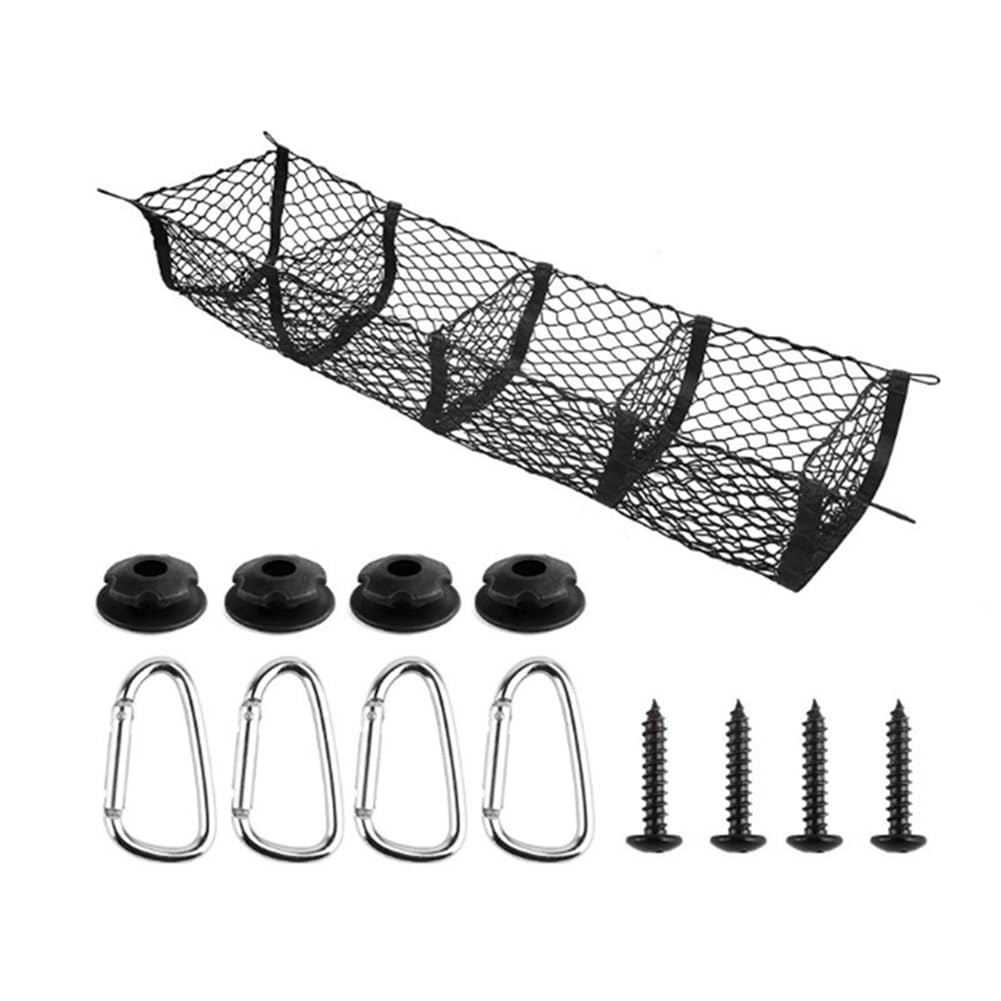 Filet à bagages coffre voiture pour stabiliser les courses - 7