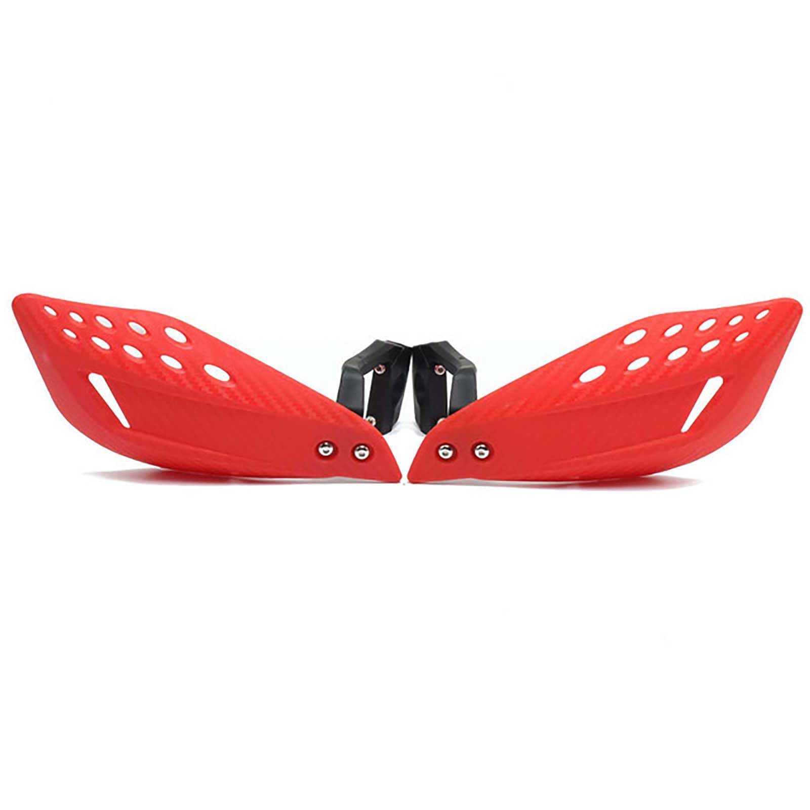 MYJDML Motorcycle Handguards for KTM 390 Adventure 2020-2021 2023-2024, Windproof Grip Protection Shield, Motorcycle Handguard Shield, Protective Equipment,B-Red