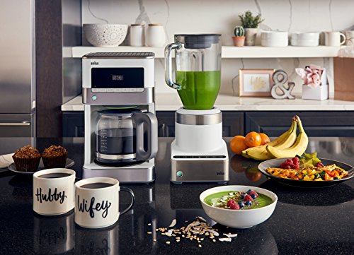 Braun JB7350 WHS PureMix Power Countertop Blender with Thermal Resistant Glass Jug, 56 Fl. Oz, White - Thumbnail 7