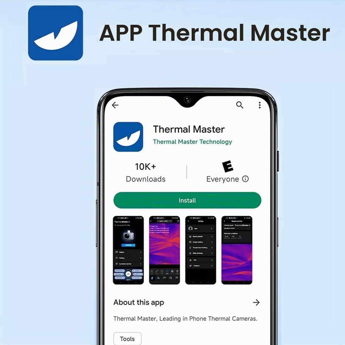 Thermal Master P2 Pro Telecamera Termica Android Telecamera a Infrarossi con Obiettivo Macro, 256x192, Risoluzione Super IR 512x384, 15x Zoom più piccola da 9 g