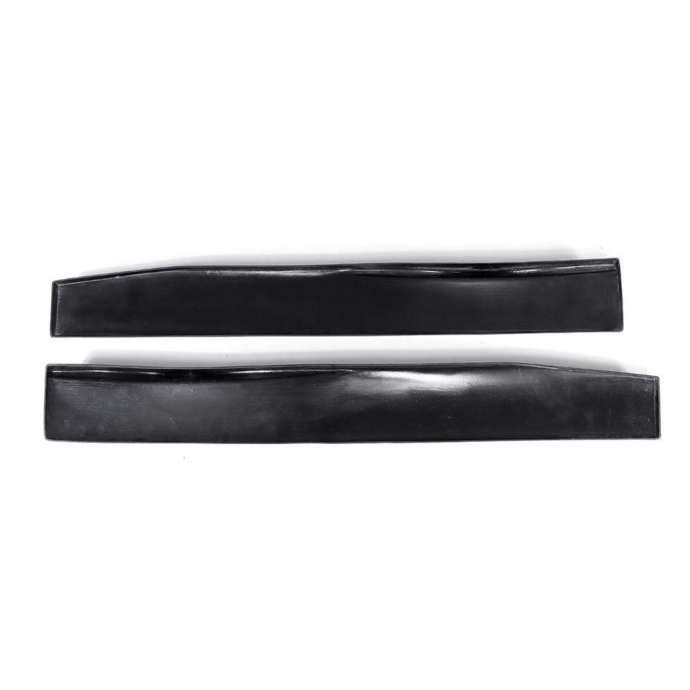 RanDal 2 sztuki 88 cm uniwersalny rozgałęźnik do progu bocznego Winglet Wings Canard dyfuzor