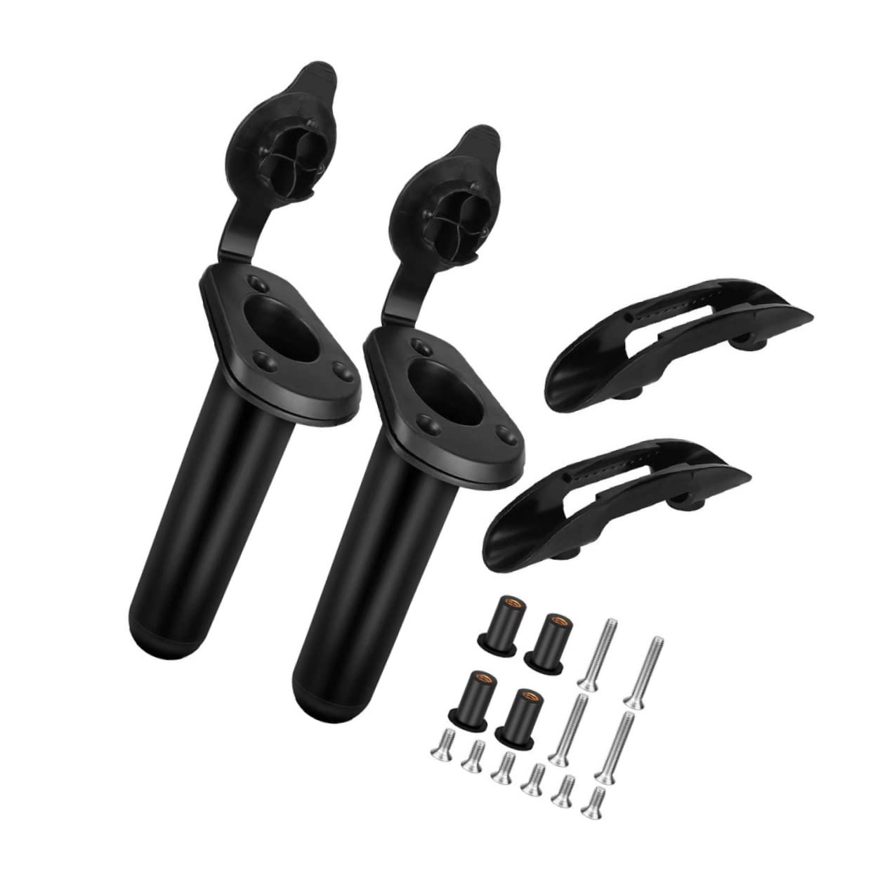 INOOMP 1 Set Staffa di Pesca Supporto per Canna Pesce Strumento del Basamento Accessori per Barche Pesca Accessori per Kayak Canna Pesca Portacanne per Barche Pesca Kayak