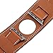 V-MORO Compatible with Apple Watch Band 38mm 40mm Series 4/3/2/1 Cuff Bracelet Leather Band for Apple Watch Series 4,3,2,1, Sport, Replacement for Hermes, Nike+, Edition, (Cuff Bracelet Brown 38mm)