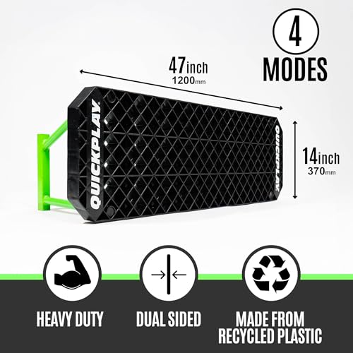 QuickPlay Replay Station XL 4-in-1 Soccer Rebounder Board - Portable Rebound Board for Backyard - Dual Surface, Dual Angle Soccer Passing Board Skills Trainer - Soccer Training Equipment by QUICKPLAY - Image 5