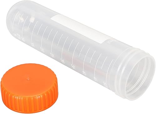 Miniatura 5 de 50 tubos de centrífuga cónicos de laboratorio estándar de 0.3 fl oz, tubos de centrífuga de plástico independientes, tubos de ensayo de plástico