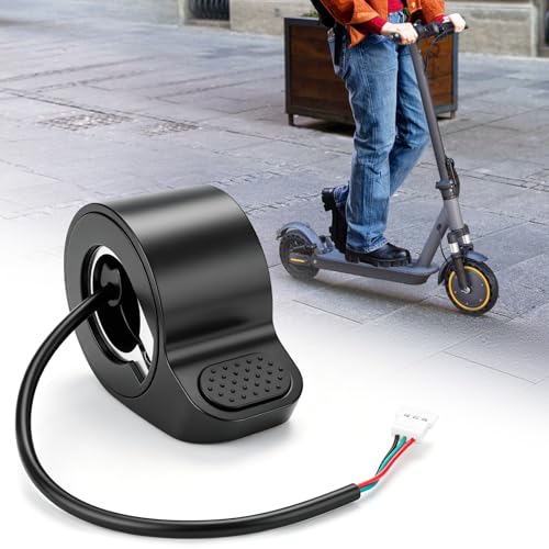 Jerbor Thumb Throttle Accelerator for Volpam 350W/Q1/SP06 Waterproof Connector Handlebar Finger Speed Control Accessories for Volpam