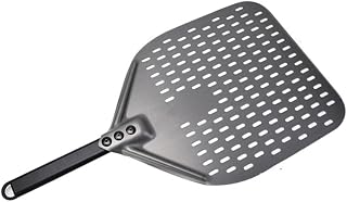 Pizza Paddle 1 Pcs 12 14 Inch Big Long Aluminum Pizza Shovel Peel with Long Handle Accessorie Pizza Paddle Spatula Nonstick Round Pan Baking Turner Pizza Peel(Color:16inch 86cm W)