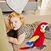 QYJMLH Muñeco de Peluche de Loro Imagen de QYJMLH Muñeco de Peluche de Loro