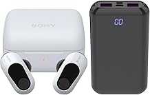 Sony INZONE Buds Truly Wireless Noise Canceling Gaming Earbuds with 360 Spatial Sound White Bundle with Earbuds Accessory 2 Items