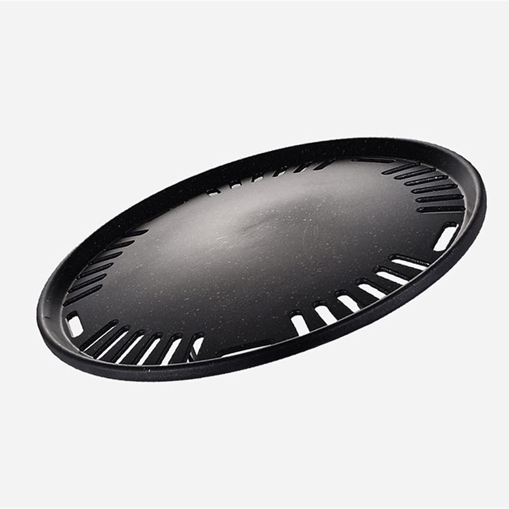 Portable Barbecue Grill Antiadhésif Pliant Barbecue Grill Mini Rond Camping en Plein Air Pique-Nique Barbecue Outil