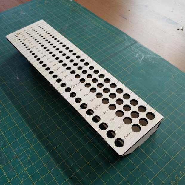 MeeCraft Wooden Drill Bit Organizer Wooden Bit Holder 24.7x6.6 cm Garage and Workshop Tools Organizer (B0CWVNRLQW) Amazon Price History, Amazon Price Tracker