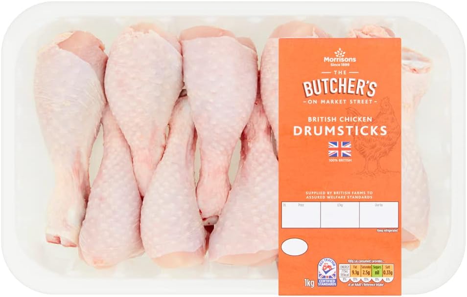 Morrisons British Chicken Drumsticks 1 kg