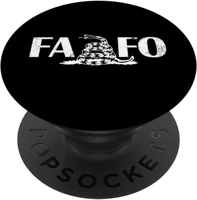 Fuck Around And Find Out FAFO F Around And Find Out PopSockets Swappable PopGrip