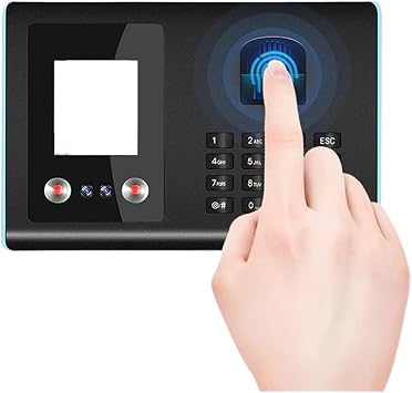 Fingerprint Time Clock, FA01 Attendance Machine Face+ Fingerprint+Password Employee Check-in Device Recognition Apparatus Punch Card Equipment,