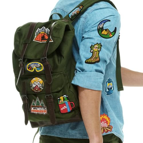 Patches Qpout 12 Stück für Camping und Outdoor-Aktivitäten