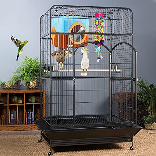 GINDOOR Large Size Parrot Nest House - Winter Warm Bird Snuggle Hut Hanging Birds House Cage Hideaway Cave Bed for Large Birds Amazon Parrots African Grey Cockatoos Macaws by GINDOOR - Image 7