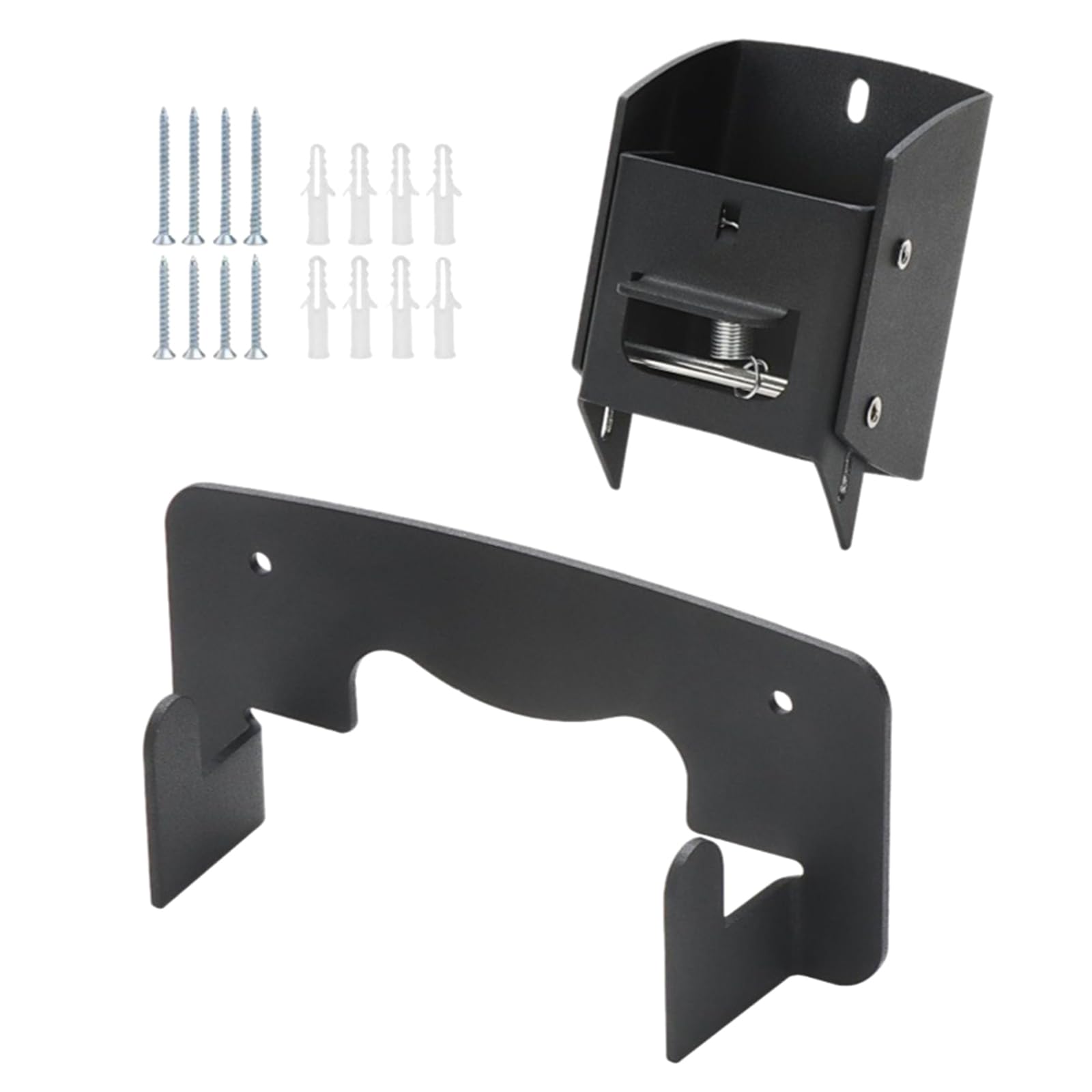 Strong Hand Cart Bracket Carbon Steel Heavy Load Hand Truck Wall Hanger for Secure Load Warehouse Accessories Cart Bracket for Heavy Loads