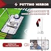 SAPLIZE-Alfombrilla-de-golf-con-espejo-de-alineacion-de-putting-de-20-pulgadas-x-10-pies-para-interiores-ayuda-de-entrenamiento-para-la-oficina-en-casa