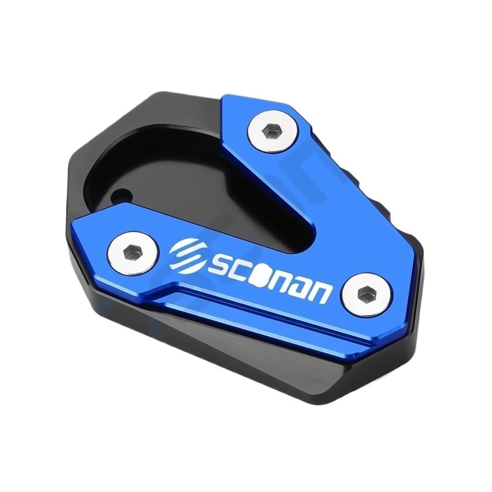 Extension pied béquille latérale YZF R6 avec plaque support agrandie pour moto - 5