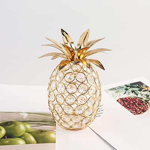 Statue ananas en cristal pour meuble TV vide, solution déco chic - 4