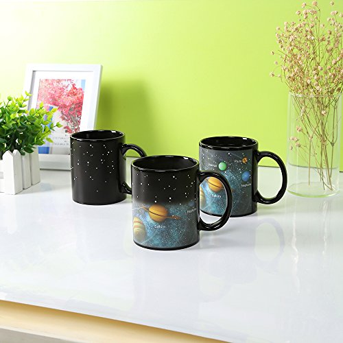 Color Changing Magic Mug - 12oz Solar System Coffee Cup - Image 3