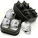 Produktbild igadgitz Home U6811 Silikon Eiswürfelform Totenkopf Form Skull Eiswürfel für Cocktails, Whiskey, Likör & andere Drinks - 1 Pack