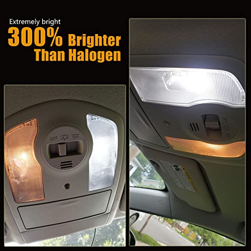 Dodofun Deluxe Interior Led Light Kit Compatible With 2010-2015 Toyota Prius ( 13-Pc Bulb 6000K ) #TOP5