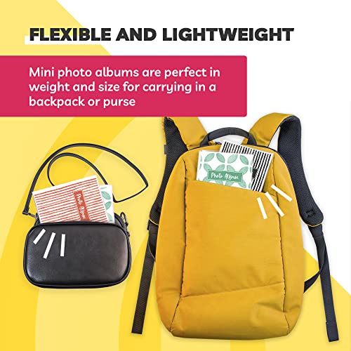 (Set Of 8) 4X6 Photo Albums - Small Photo Album 4X6 - Mini Photo Album - Photo Books For 4X6 Pictures - 4 X 6 Photo Album Book - Small Photo Albums For Pictures 4X6 - Photo Albums 4X6 Pictures #TOP6