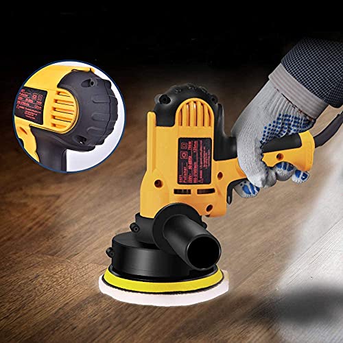 Buffer Polisher, 700W 5\" Variable Speed Polisher Kit with 500-3500rpm/min Detachable Handle Rotary Car Buffer Polisher Waxer, for Boat, Car Polishing and Home Appliance
