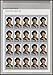 Gwen Ifill Black Heritage Sheet of 20 Forever Postage Stamps Scott 5432
