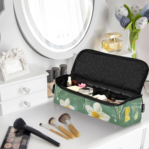 Bolso organizador para herramientas de cabello con base resistente al calor miniatura 7