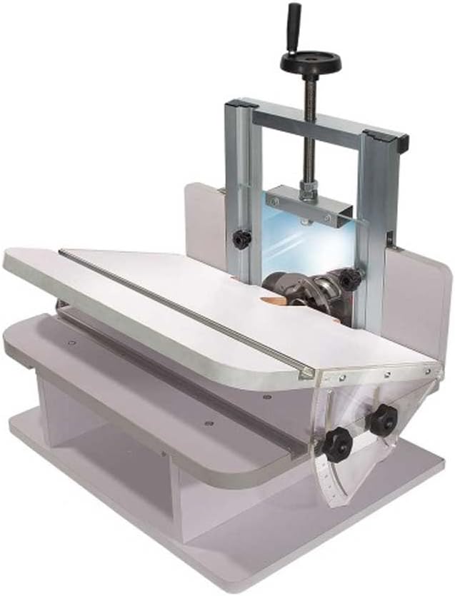 MLCS Horizontal Router Table Premium Kit #9771 – Micro-Adjustable Flatbed Table with Tilt Top, Mortising Top, Dust Collection & Storage Drawer