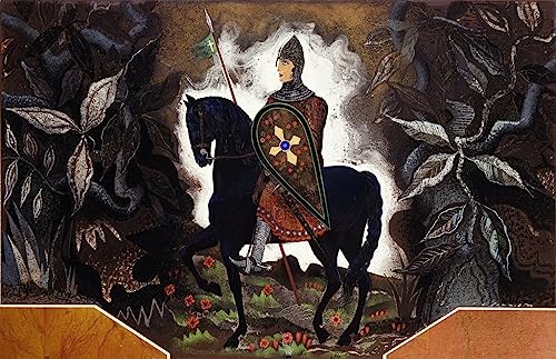 Toile Le chevalier normand par FL Schmied 60x90cm pour décoration de bureau