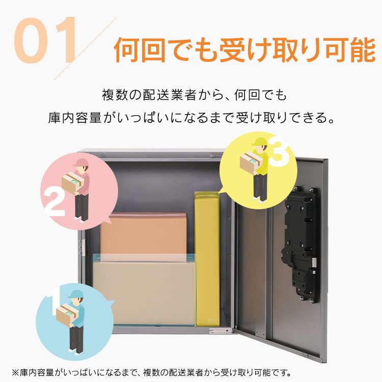 Amazon.co.jp: アイリスオーヤマ 宅配ボックス 防犯対策 【テレビ 