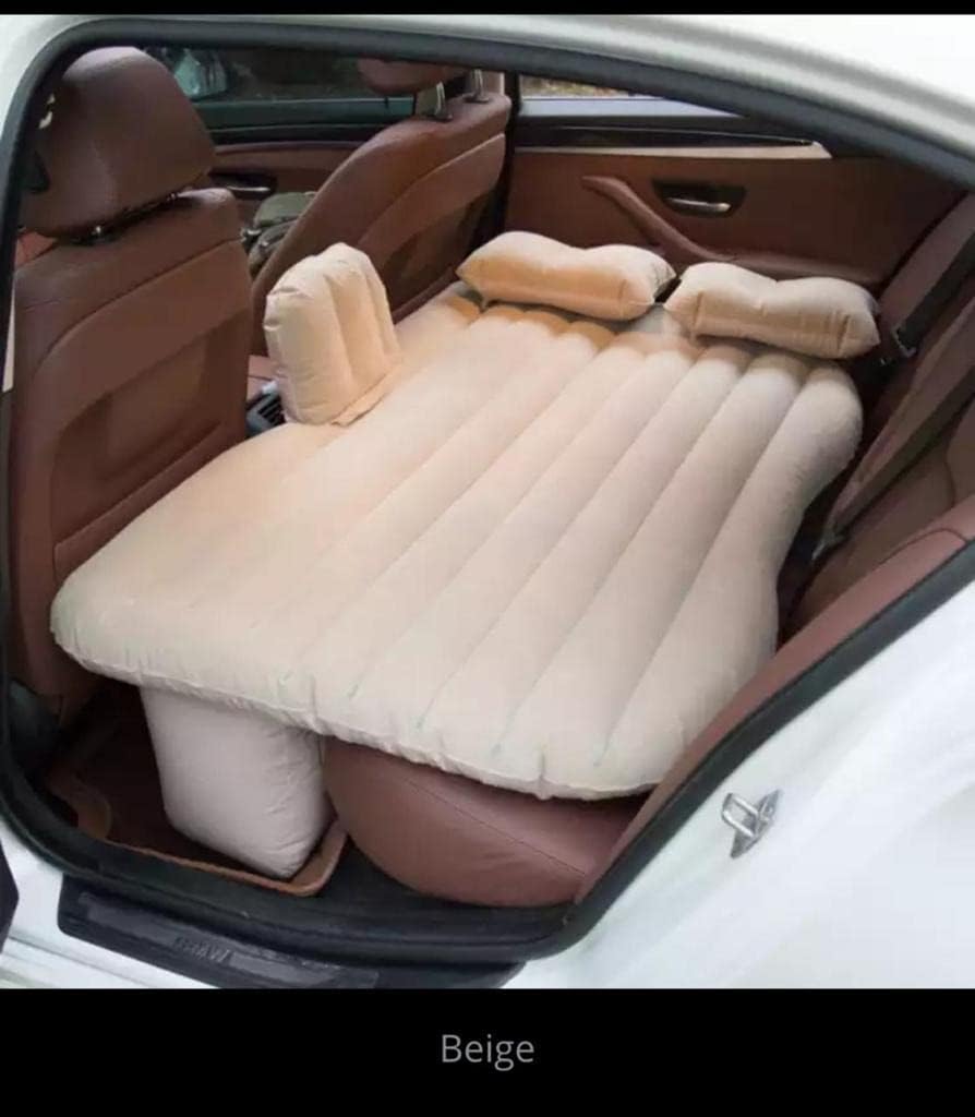 Yameem ูู
ูู
Car Travel Inflatable Air Mattress Back Seat - Car Bed Back Seat Inflatable Air Mattress With 2 Air Pillows car bed, Air Mattress with 2 Pillows for Outdoor Camping