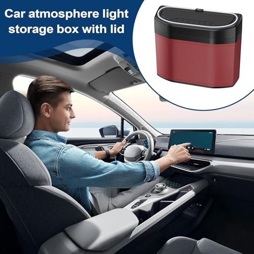 Contenedor de desechos de viaje interactivo de 276 g para evitar suciedad en el coche 3