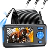 T TAKMLY Dual-Lens 4.3in IPS Borescope